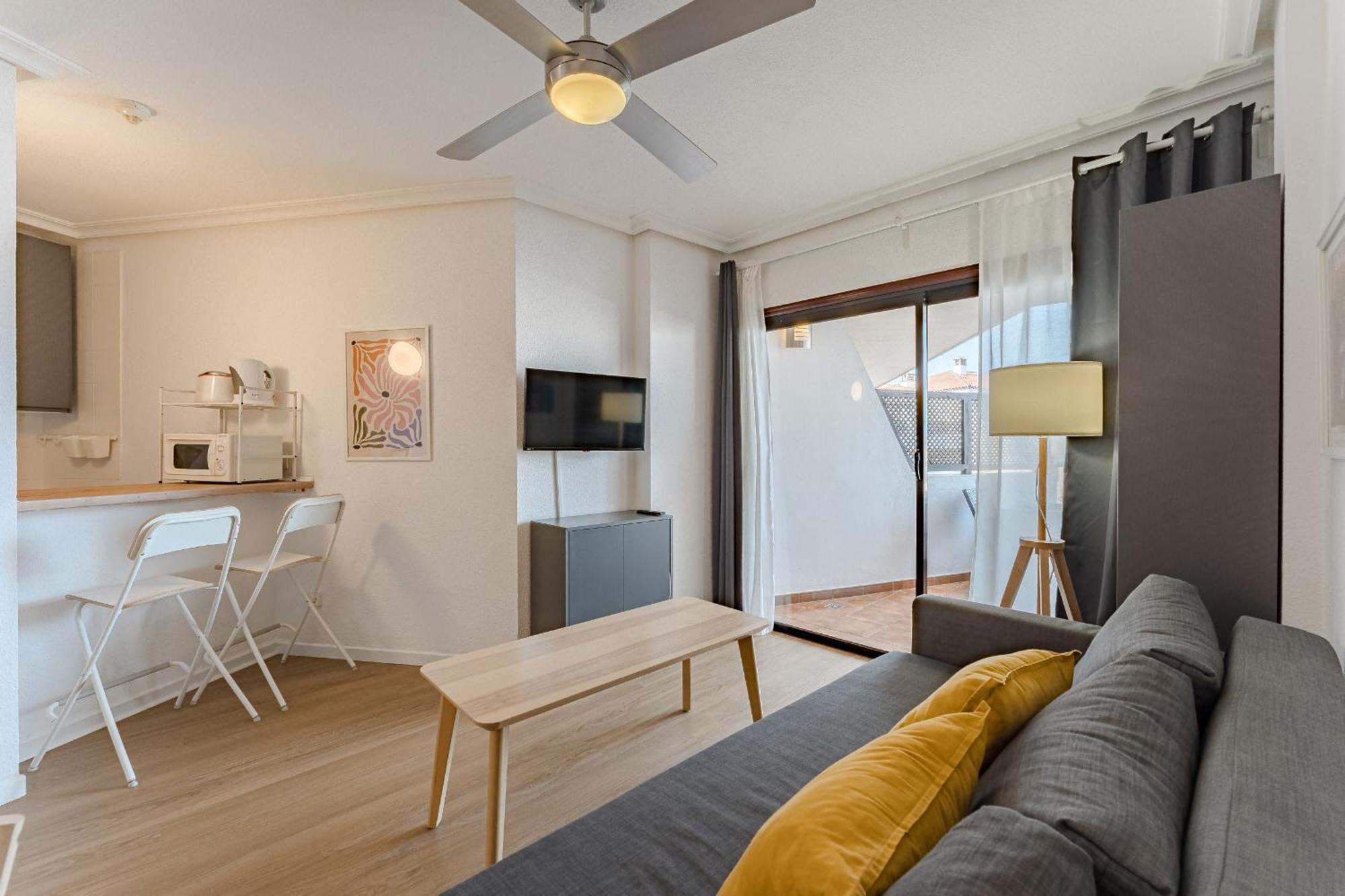 Apartamento Con Piscina Golf Del Sur 圣米格尔德阿沃纳 外观 照片