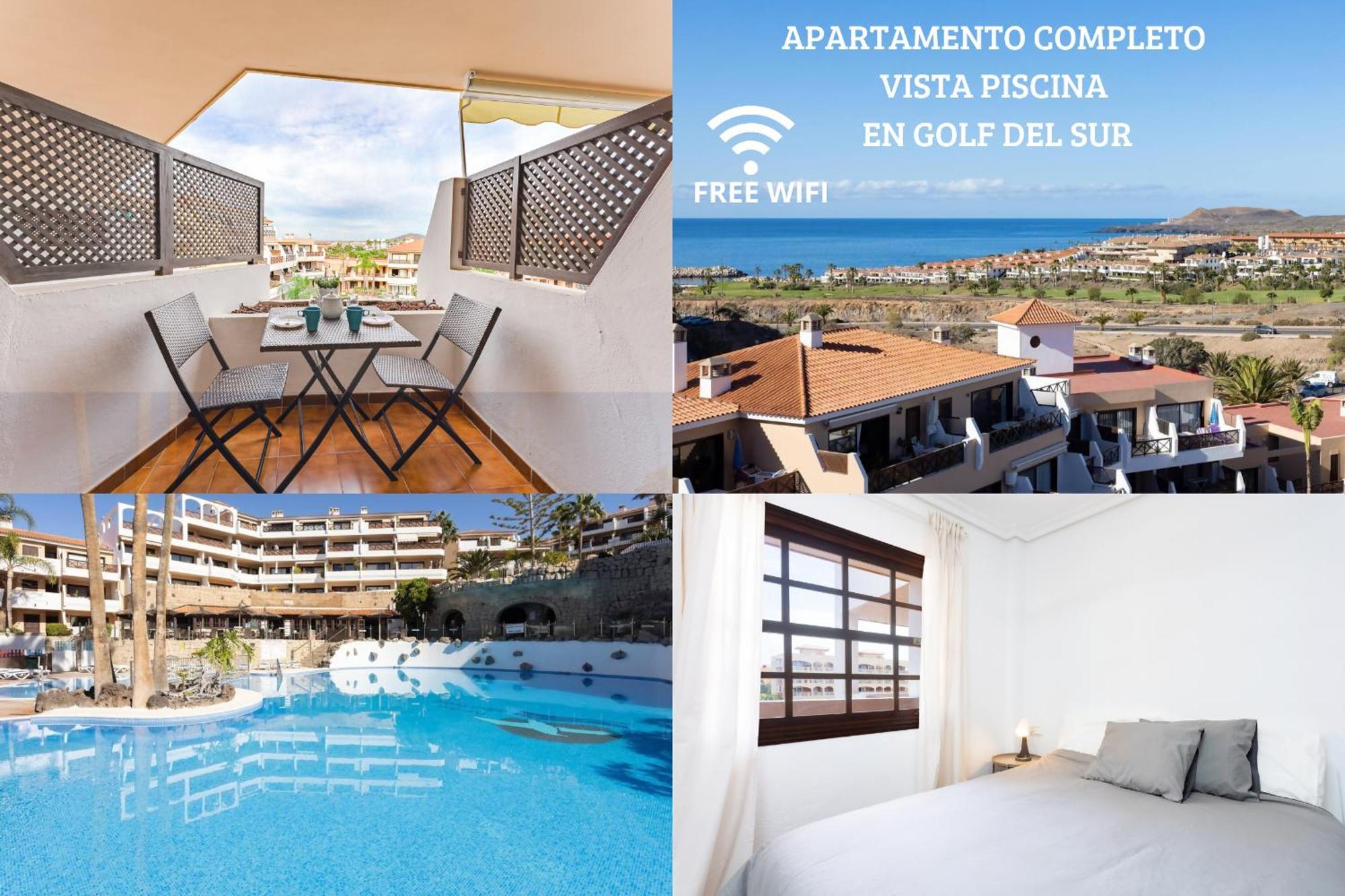 Apartamento Con Piscina Golf Del Sur 圣米格尔德阿沃纳 外观 照片